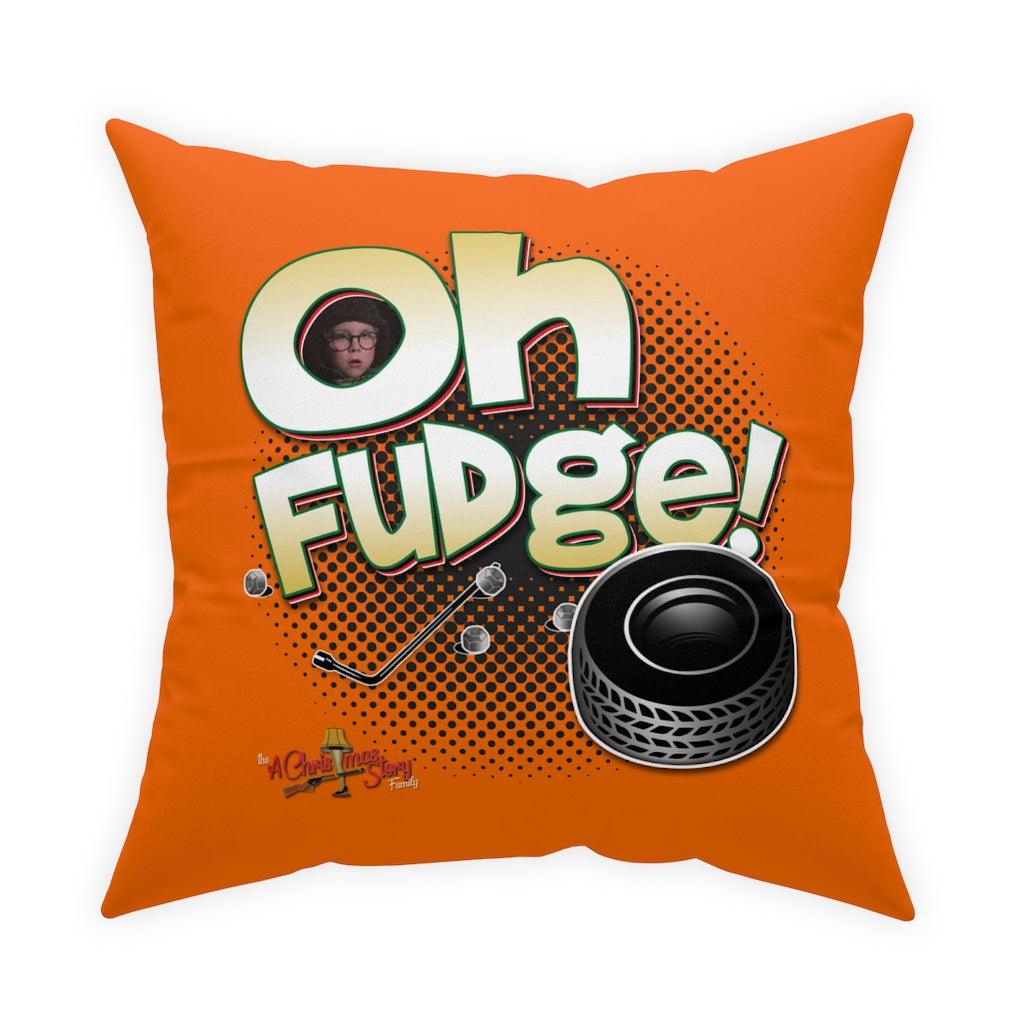 ACSF "Oh Fudge" Broadcloth Pillow