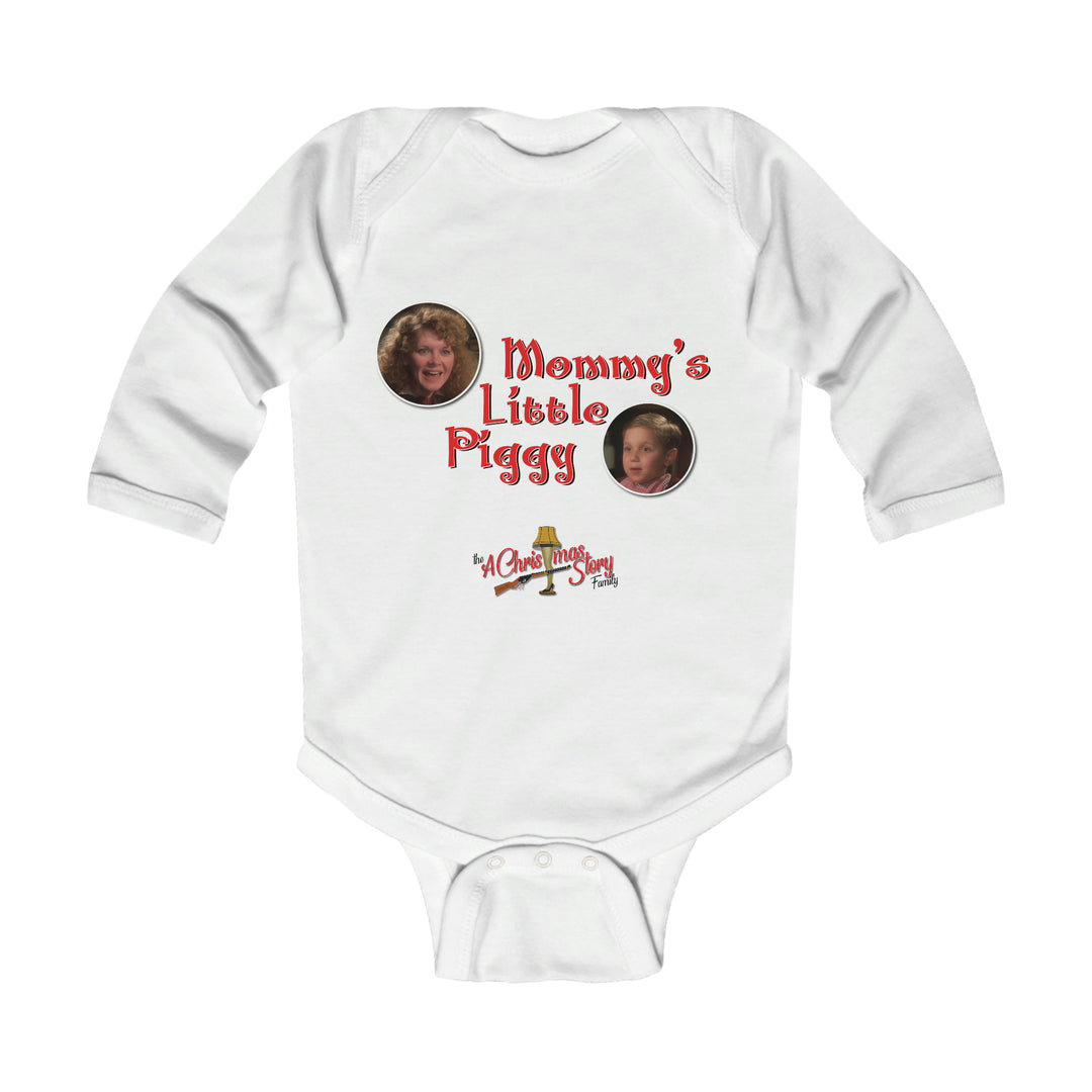 A Christmas Story "Mommy's Little Piggy" Infant Long Sleeve Bodysuit