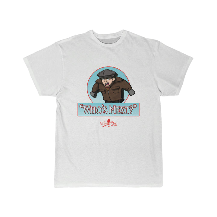 A Christmas Story (For A Limited Time) $20 t-shirt ACSF "Who's Next?" Men's Short Sleeve Tee
