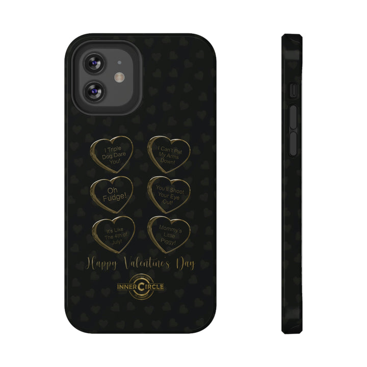 A Christmas Story Family "Inner Circle VIP Valentine's Day Candy Hearts" Durable Phone Cases