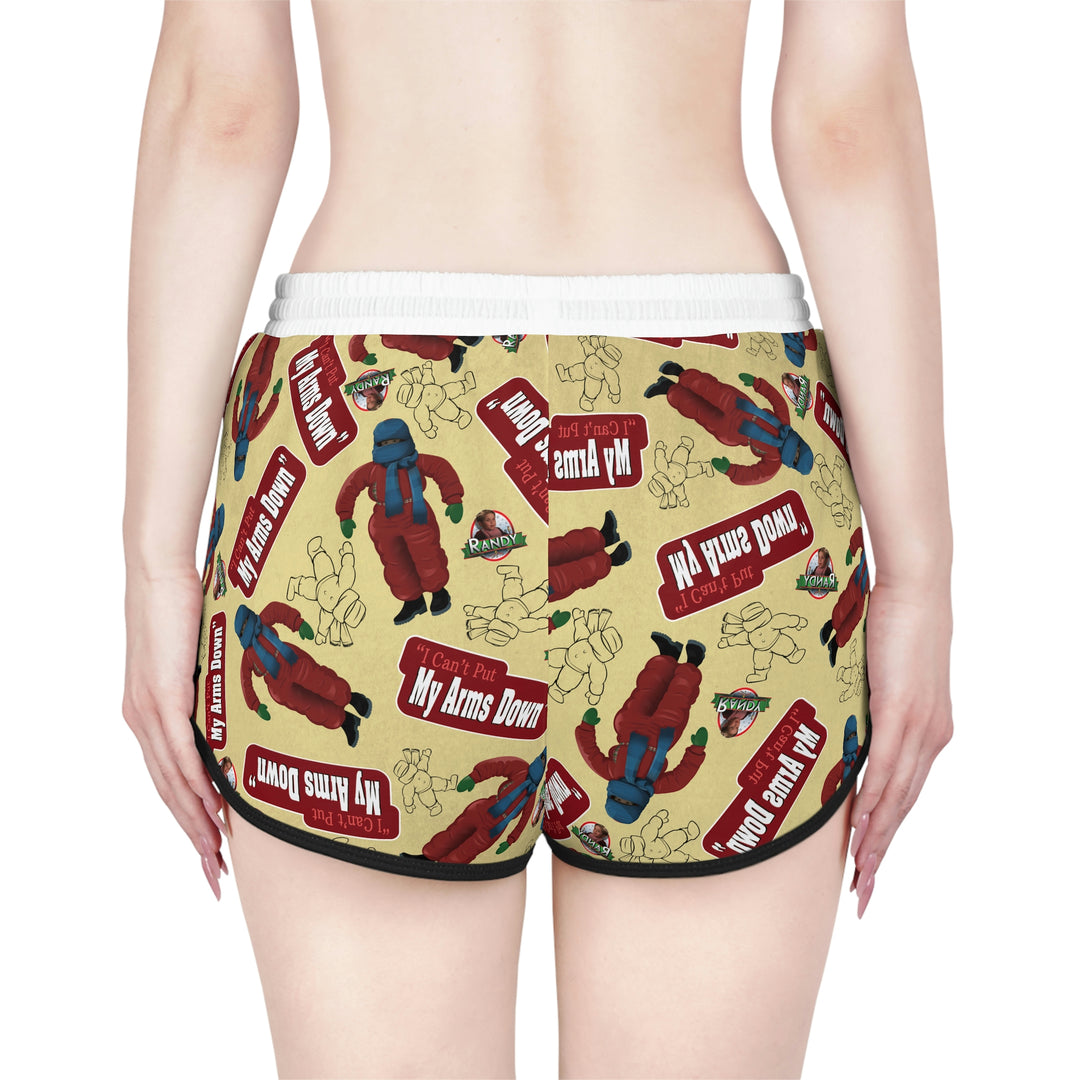 A Christmas Story "I Can't Put My Arm Down" Women's Relaxed Shorts