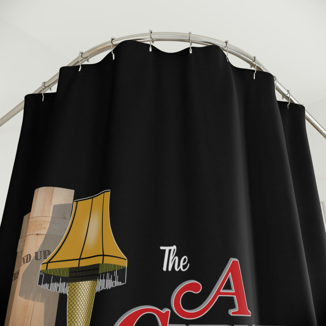 A Christmas Story Logo Polyester Shower Curtain