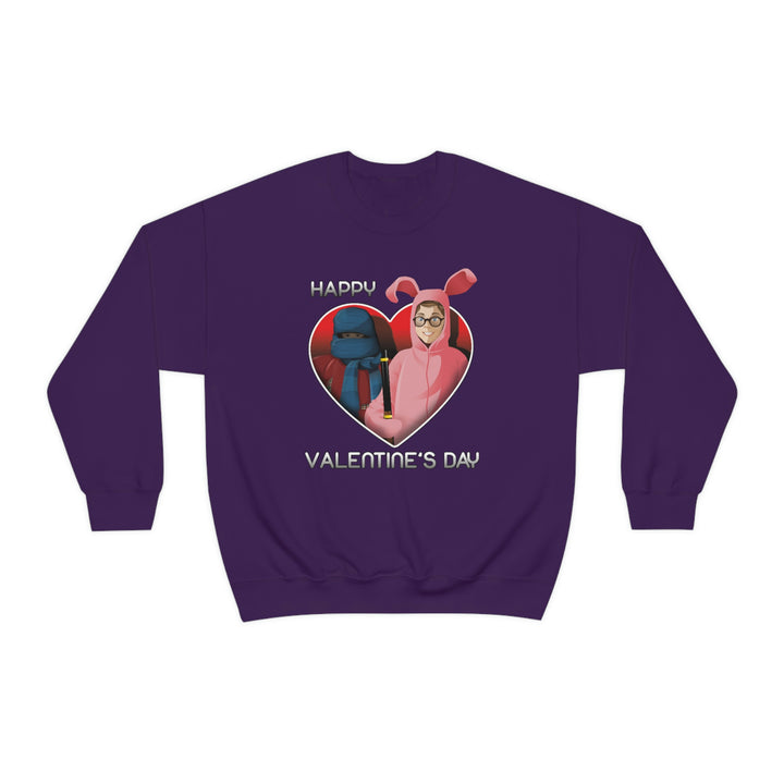 "A Christmas Story" Valentine's Day "Randy & Ralphie" Heavy Blend™ Crewneck Sweatshirt