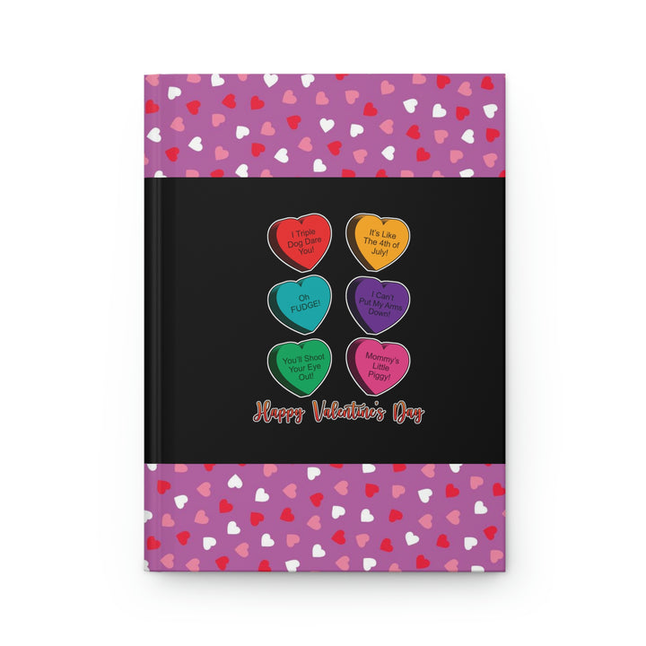 A Christmas Story 'Valentine's Day Candy Hearts' Hardcover Journal Matte
