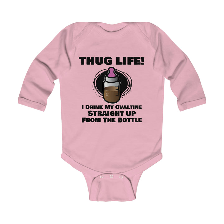 A Christmas Story "Thug Life" Infant Long Sleeve Bodysuit