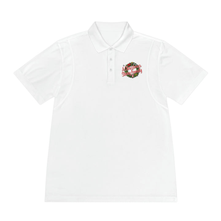 A Christmas Story "ACSF Wreath Logo" Men's Sport Polo Shirt