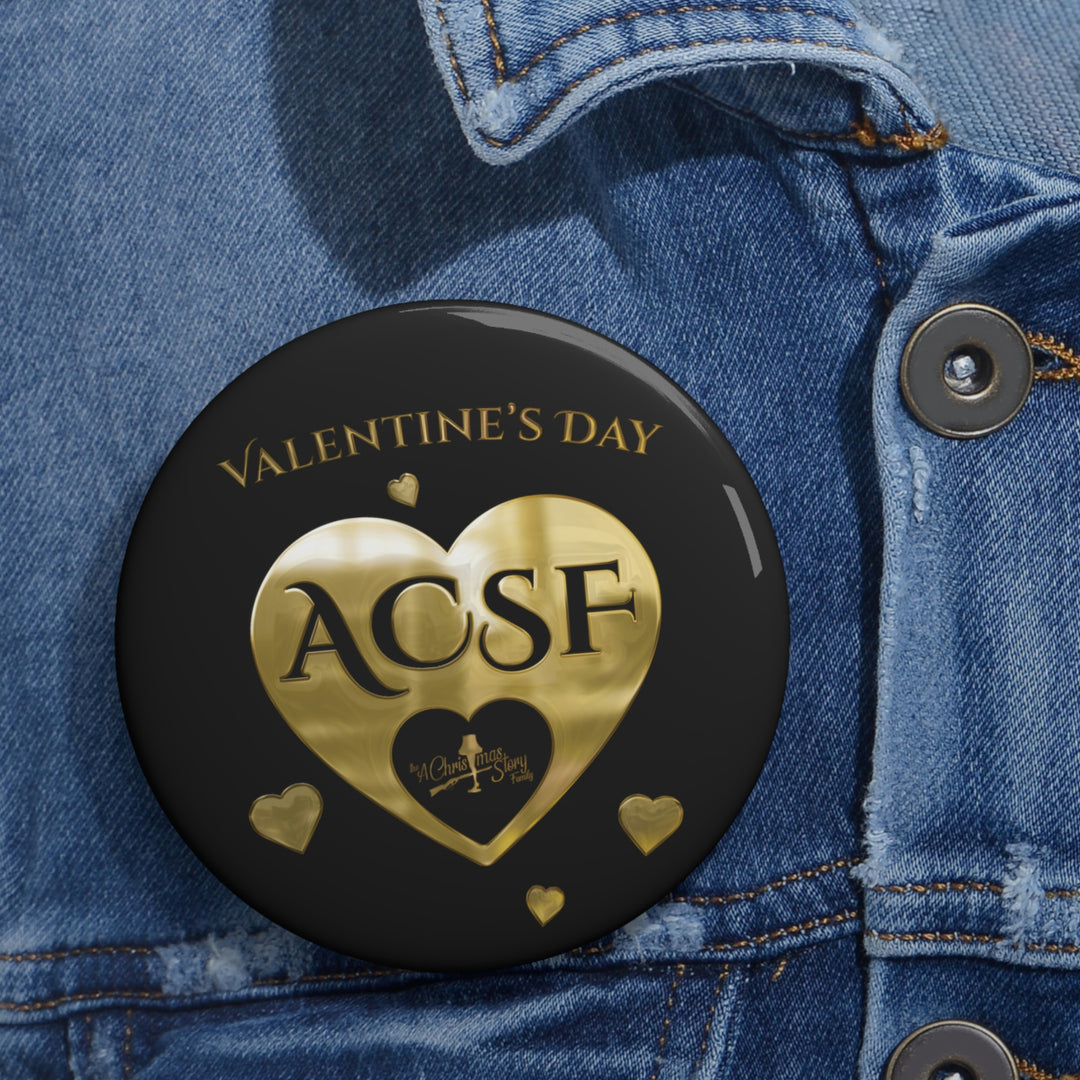 A Christmas Story "Inner Circle VIP Valentine's Day Hearts" Pin Buttons
