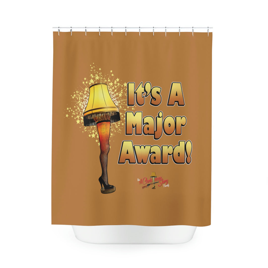 A Christmas Story "Major Award" Polyester Shower Curtain