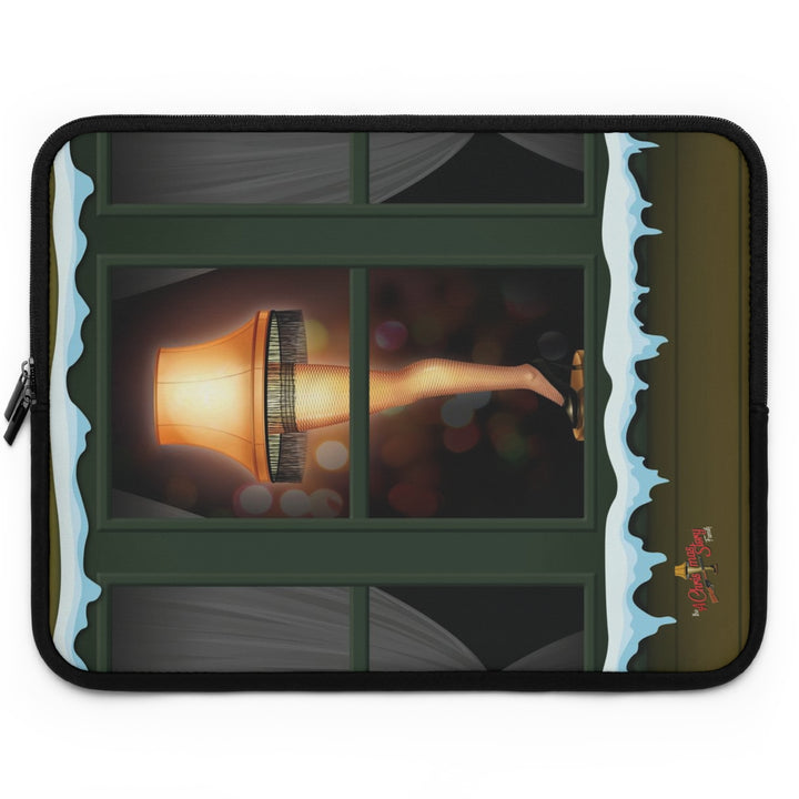 A Christmas Story Family "Indescribably Beautiful Leg Lamp"water-resistant construction Laptop Sleeve in Multiple Sizes