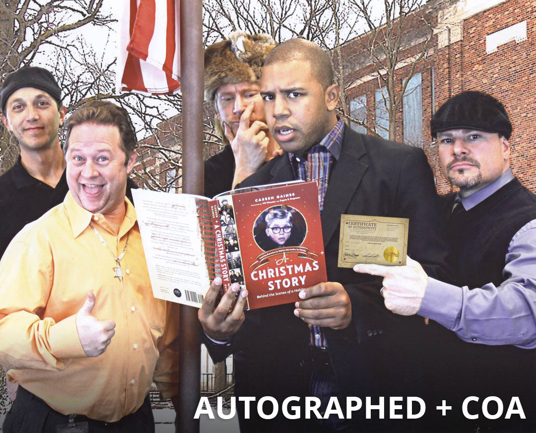 A Christmas Story: Behind the Scenes of a Holiday Classic - Autographed Book and COA | Author Caseen Gaines - A Christmas Story Family
