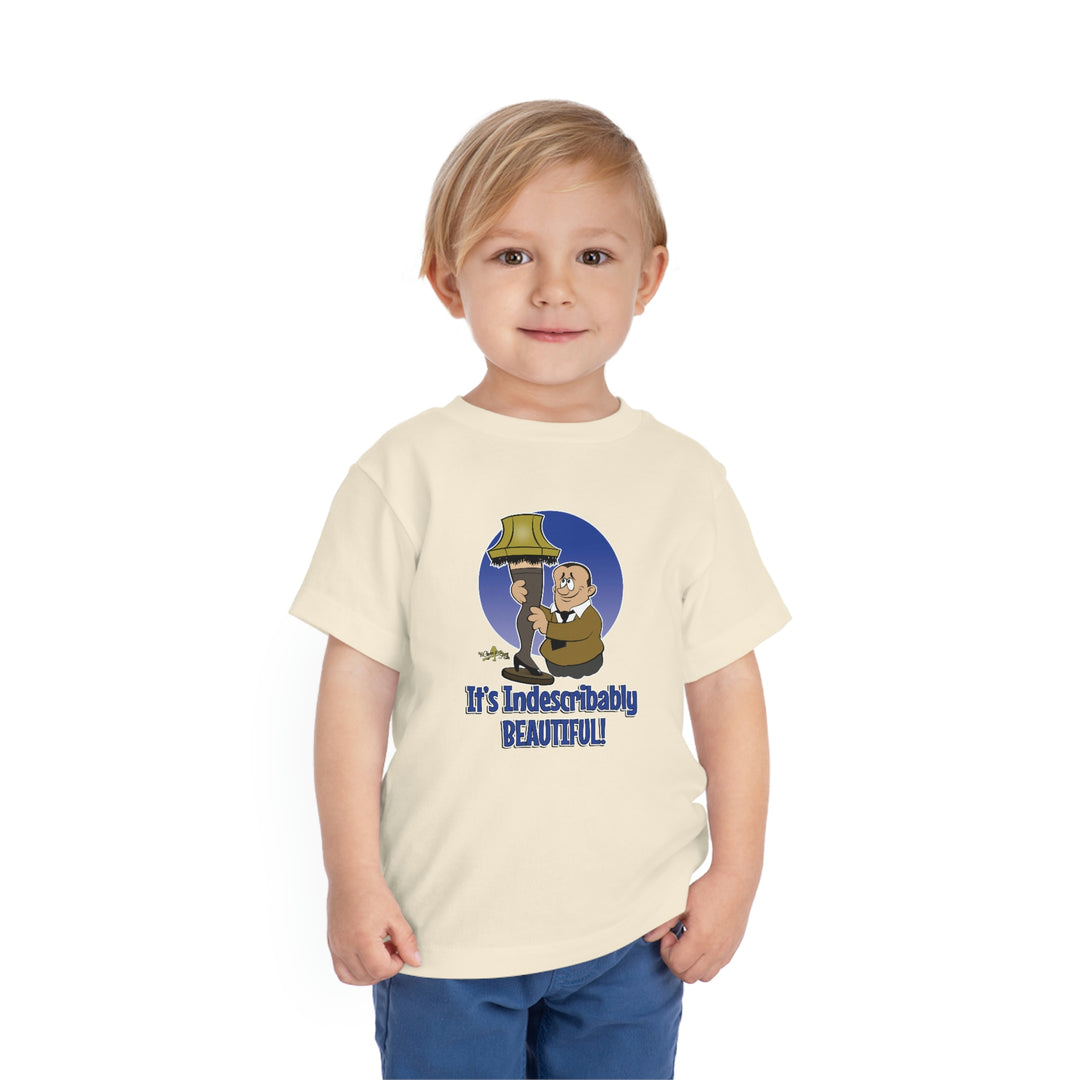 A Christmas Story "Indescribably Beautiful" Toddler Short Sleeve Tee