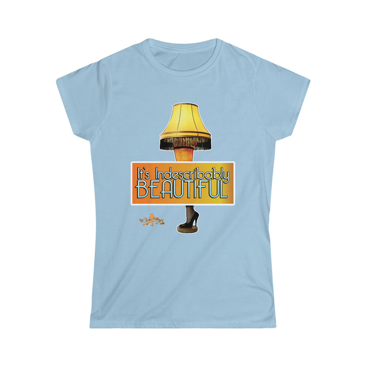 A Christmas Story (For A Limited Time) $20 t-shirt ACSF "Indescribably Beautiful!" Women's Short Sleeve Tee