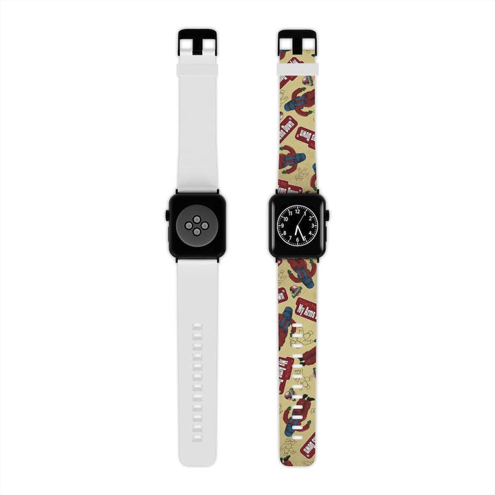 ACSF "I Can't Put My Arms Down! Pattern" Watch Band for Apple Watch