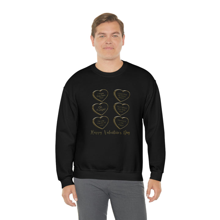 A Christmas Story "Inner Circle VIP" Valentine's Day Candy Hearts Sweatshirt