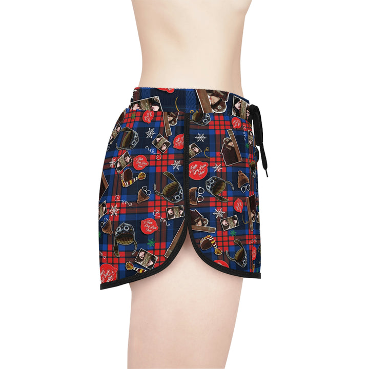 A Christmas Story "Triple Dog Dare" Women's Relaxed Shorts