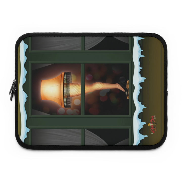 A Christmas Story Family "Indescribably Beautiful Leg Lamp"water-resistant construction Laptop Sleeve in Multiple Sizes