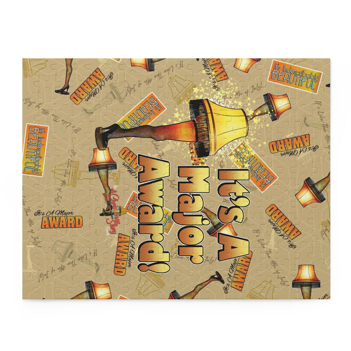 A Christmas Story "Leg Lamp Collage" Puzzle (120, 252, 500-Piece)