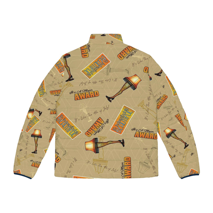 A Christmas Story "Leg Lamp Collage" Puffer Jacket