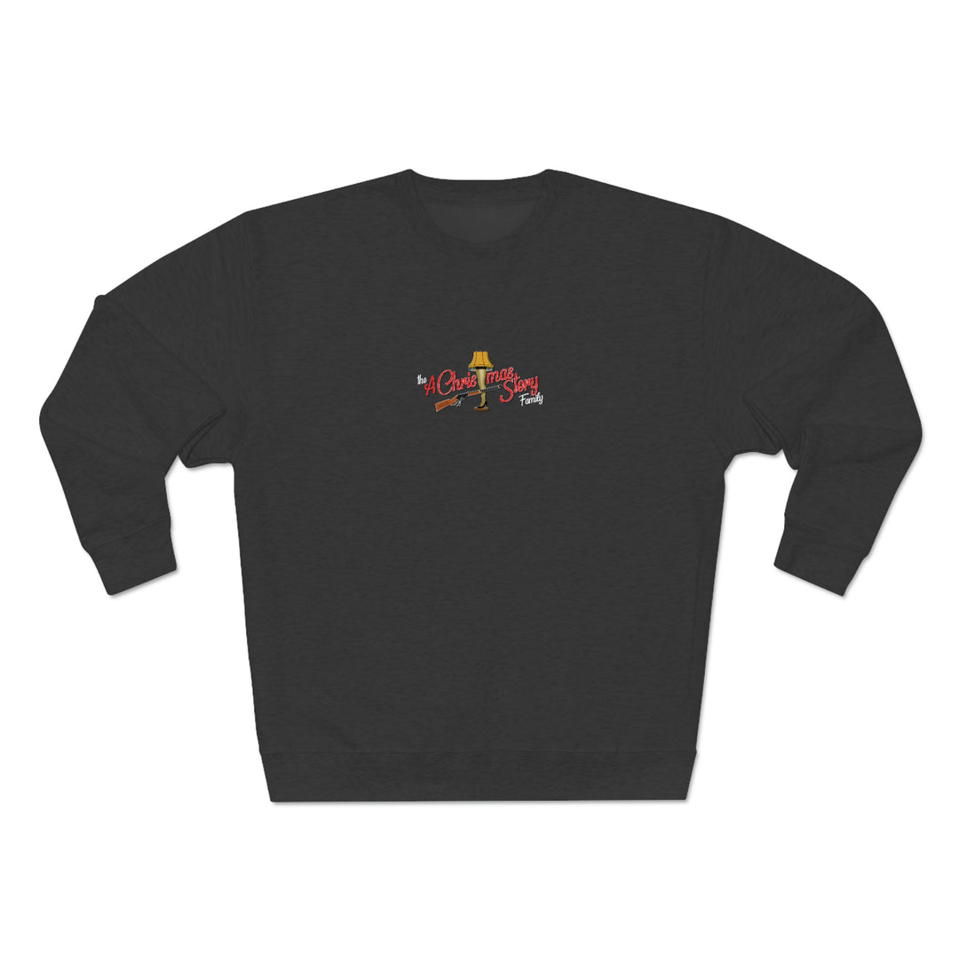 A Christmas Story Family "ACSF Logo in Dark Colors" Unisex Premium Crewneck Sweatshirt