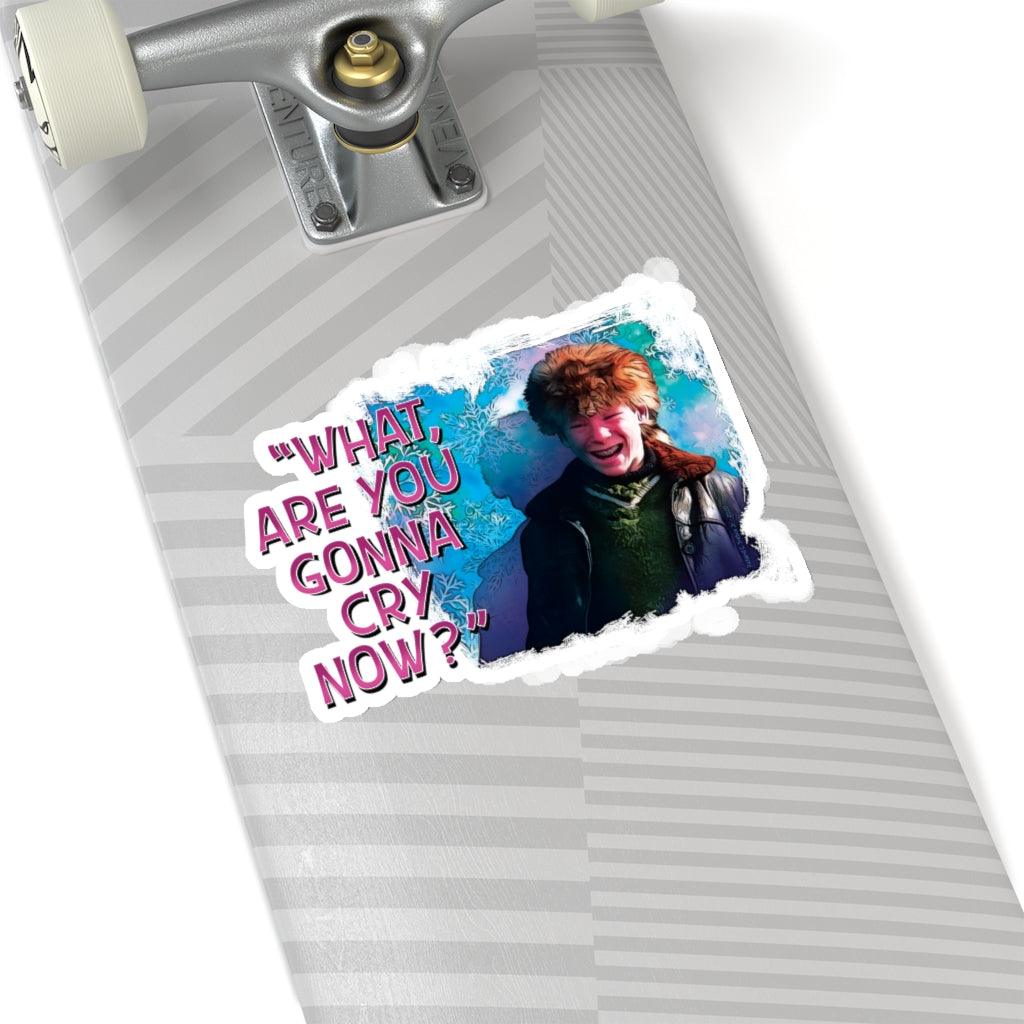 Scut Farkus "What You Gonna Cry Now?" Sticker