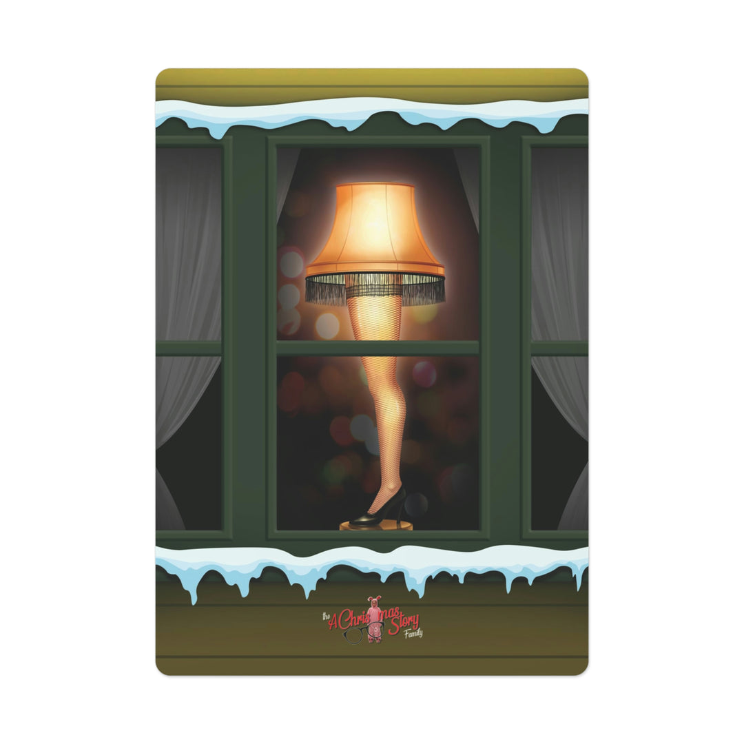 A Christmas Story "Major Award in Window" Poker Cards