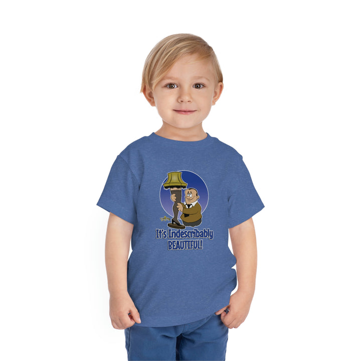 A Christmas Story "Indescribably Beautiful" Toddler Short Sleeve Tee