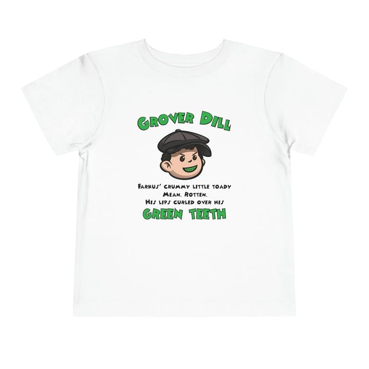 A Christmas Story "Grover's Green Teeth" Toddler Short Sleeve Tee