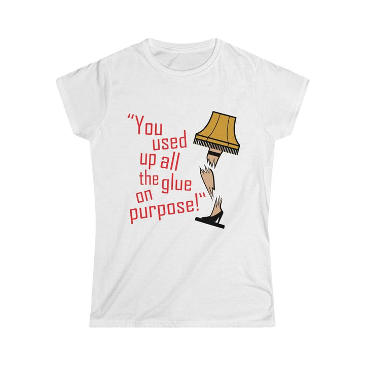 ACSF "You Used Up All The Glue" Women's Short Sleeve Tee