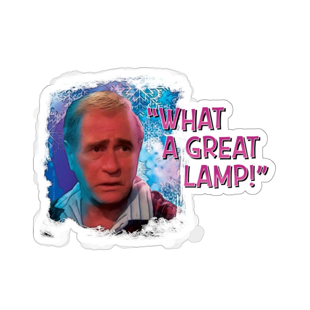 The Old Man "What A Great Lamp!" Sticker