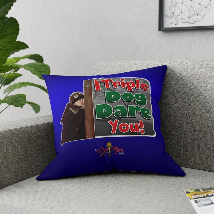 ACSF "I Triple Dog Dare You" Broadcloth Pillow