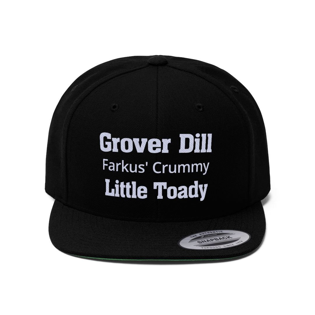A Christmas Story "Grover Dill - Little Toady" Unisex Flat Bill Hat