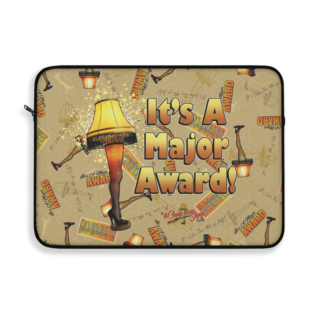 A Christmas Story "Leg Lamp Collage" Laptop Sleeve