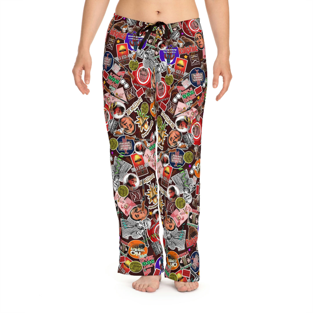 A Christmas Story Surprise Collage Women's Pajama Pants