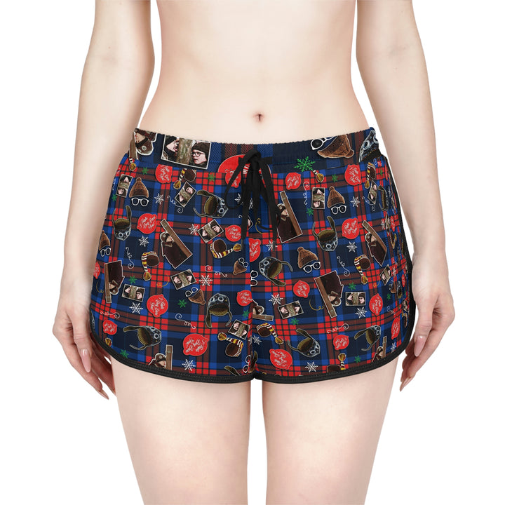 A Christmas Story "Triple Dog Dare" Women's Relaxed Shorts