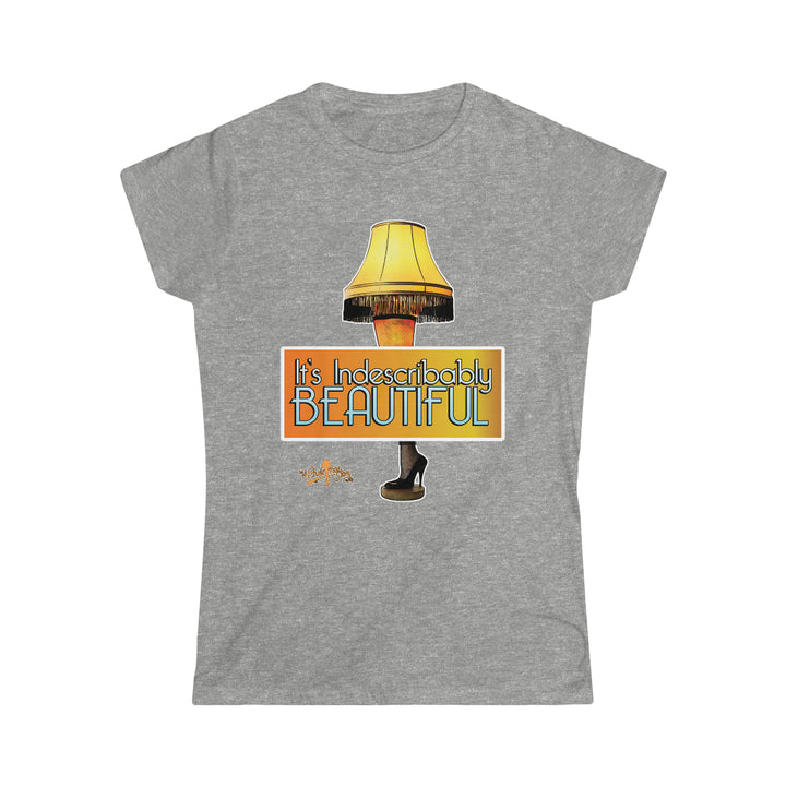 A Christmas Story (For A Limited Time) $20 t-shirt ACSF "Indescribably Beautiful!" Women's Short Sleeve Tee