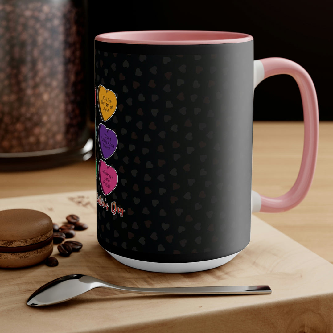 A Christmas Story "Valentine's Day Hearts" Accent Mug - Celebrate Love with a Twist of Classic Humor