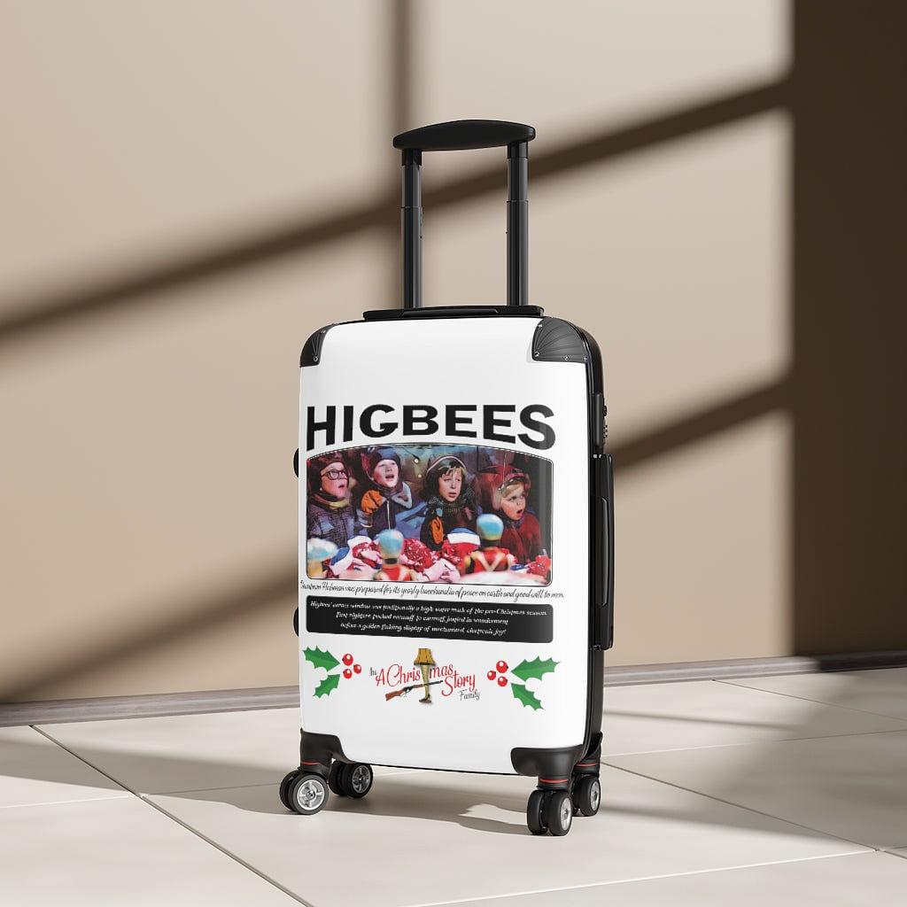 ASCF "Higbee's" White Suitcases