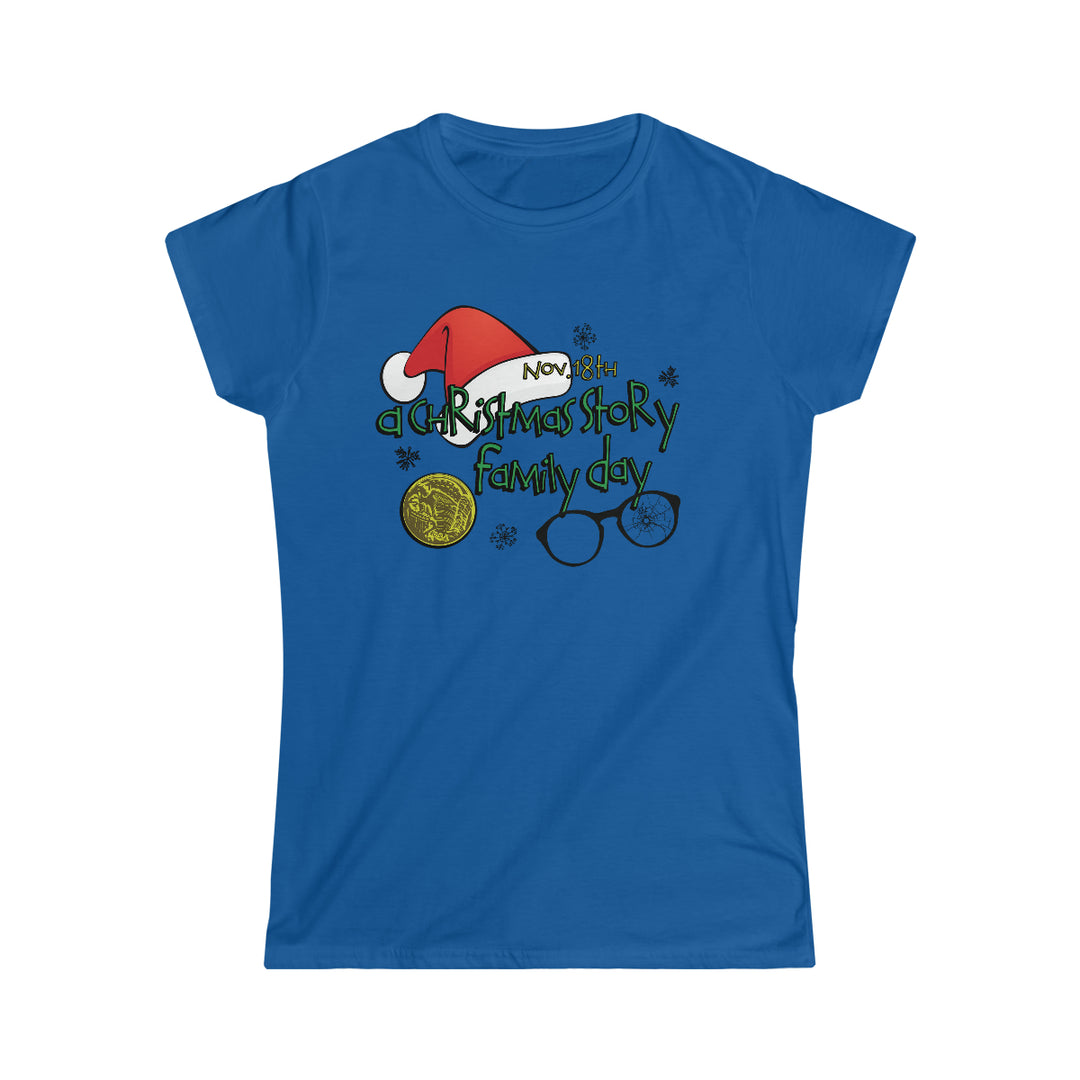 A Christmas Story Family Day Women's Softstyle Tee