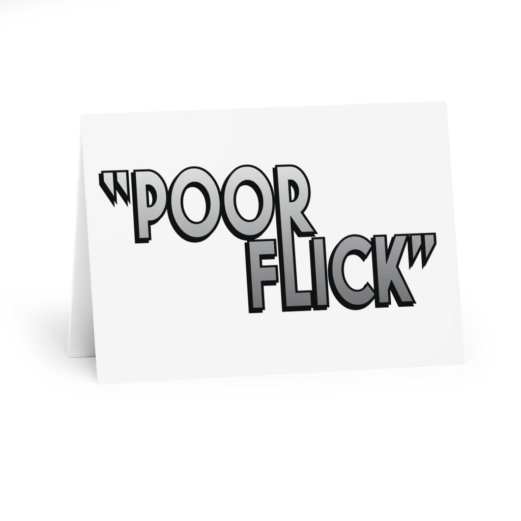 Poor Flick. Original Art by Artist "Richard Trebus "Greeting Cards" (5 Pack)