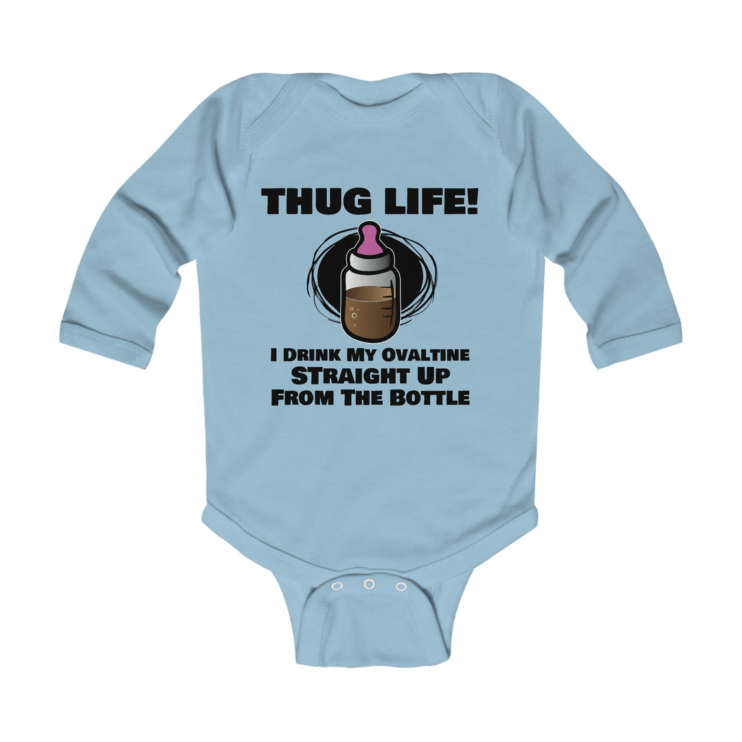 A Christmas Story "Thug Life" Infant Long Sleeve Bodysuit