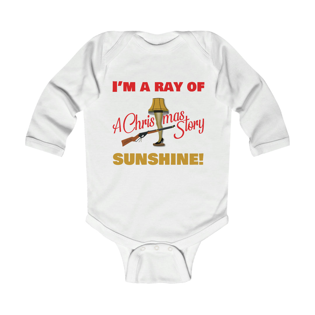A Christmas Story "Ray of Sunshine" Infant Long Sleeve Bodysuit