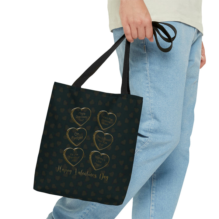 A Christmas Story "VIP Valentine's Day Candy Hearts Logo" Tote Bag - Perfect for Your Inner Circle