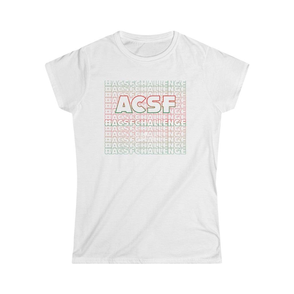 ACSF "A Christmas Story Family Challenge alternate" Women's Short Sleeve Tee