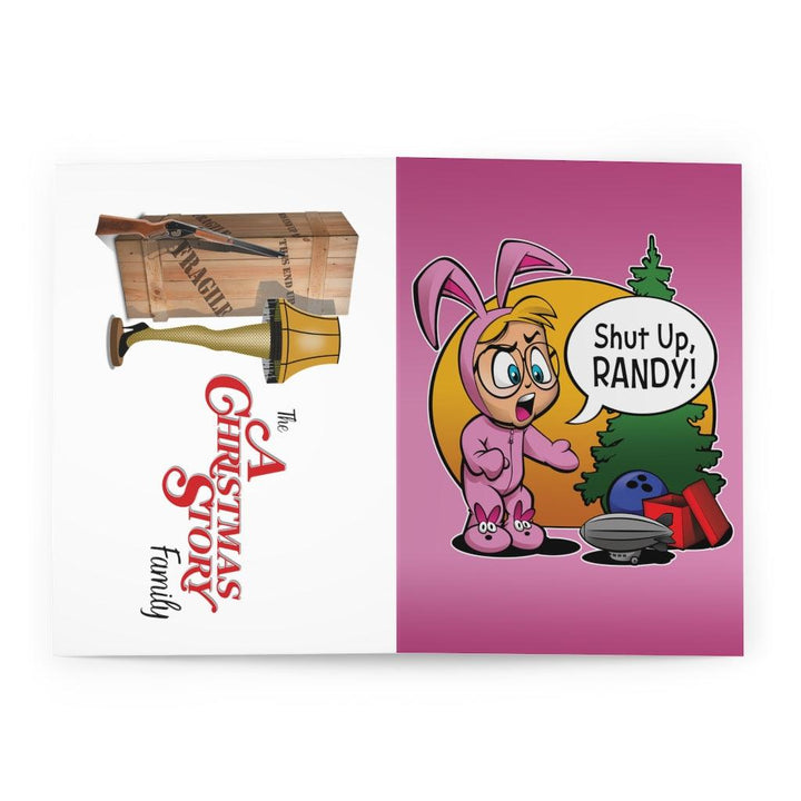 Shut Up Randy Greeting Cards (5 pcs Envelopes Included). Original Art by Artist "Richard Trebus"