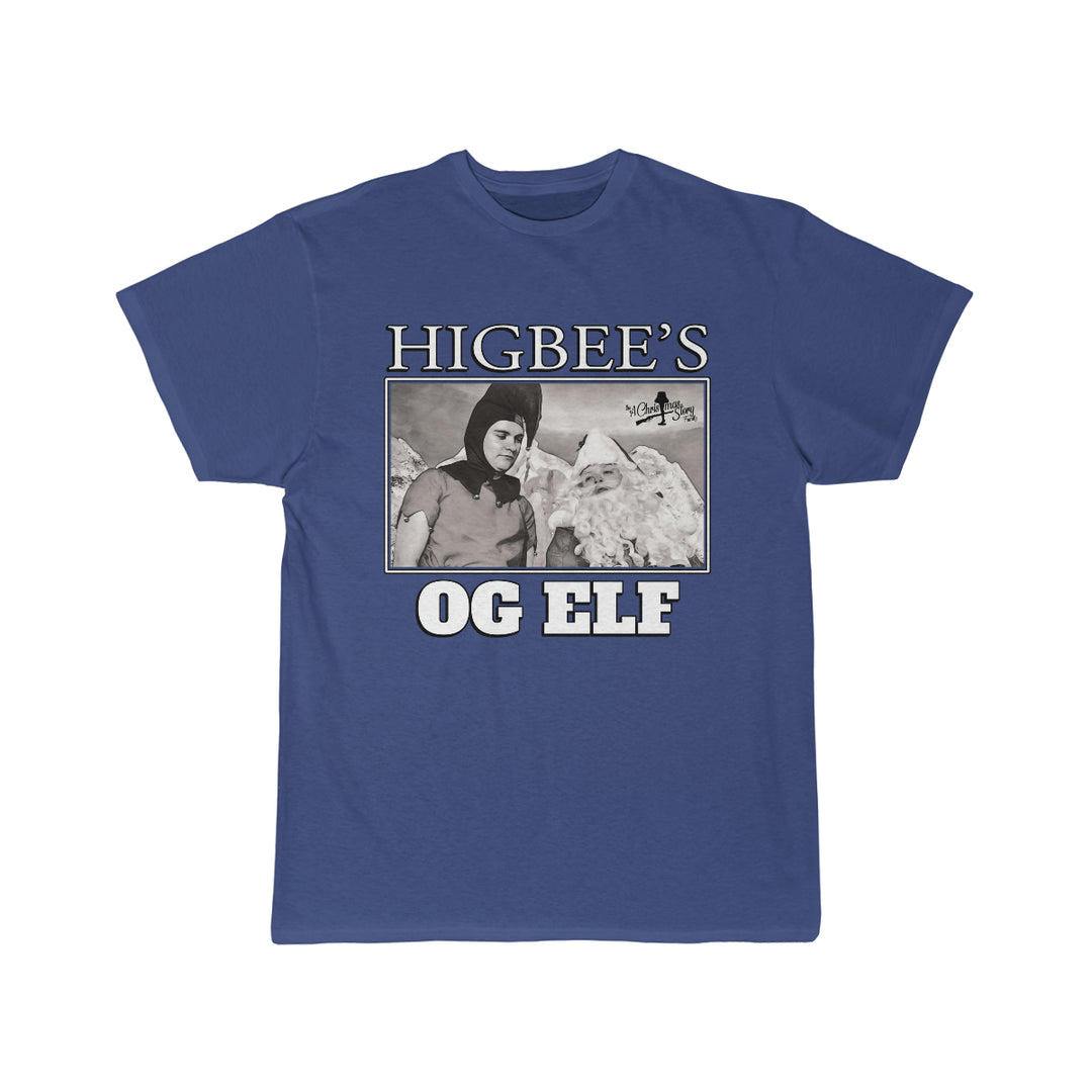 A Christmas Story "OG Higbee's Elf" Men's Short Sleeve Tee, Relaxed Fit