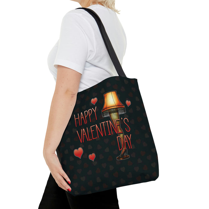 "It's A Major Award!” A Christmas Story Valentine's Day Leg Lamp Tote Bag