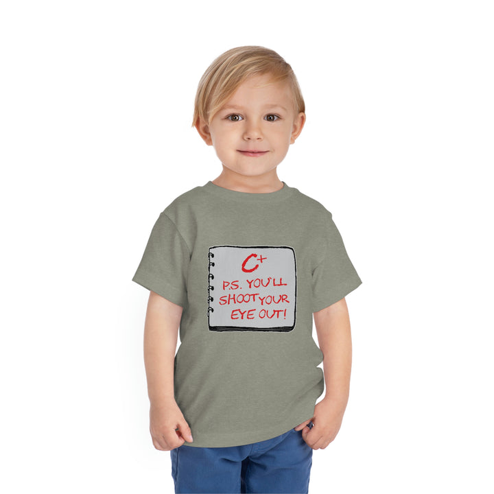 A Christmas Story "C++++" Toddler Short Sleeve Tee