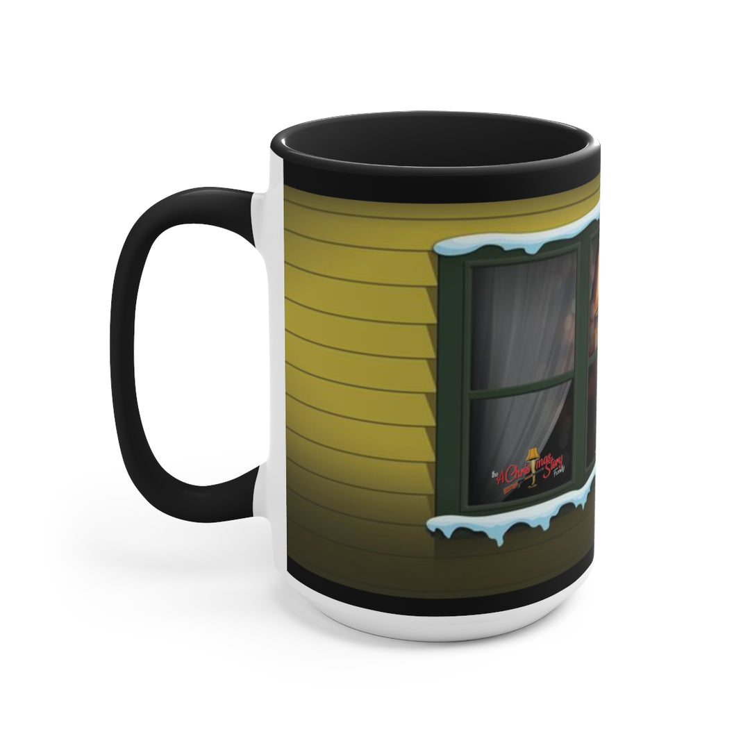 A Christmas Story "Indescribably Beautiful Leg lamp" Accent Ceramic Mug Available In Two Sizes