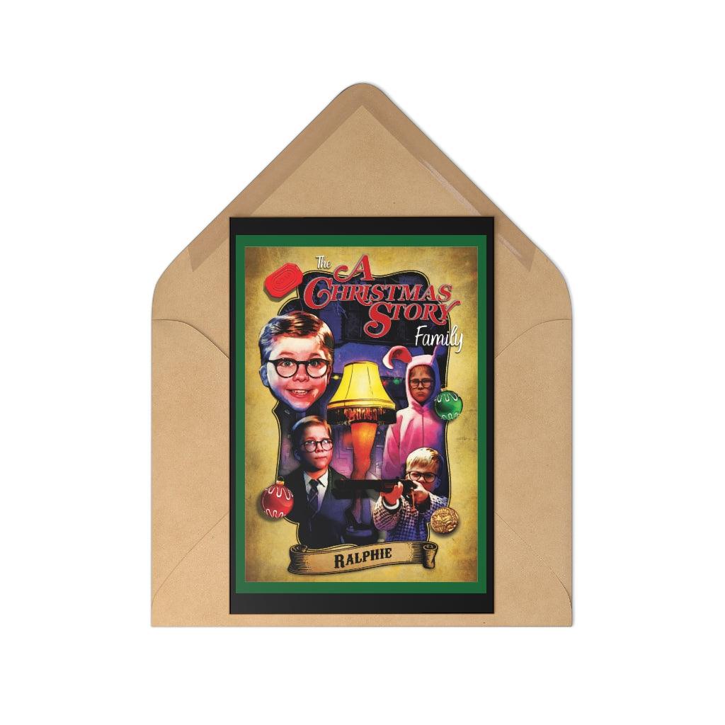 Ralphie Collage Greeting Cards (8 pcs Envelopes Included). Original Art by Artist "Richard Trebus"