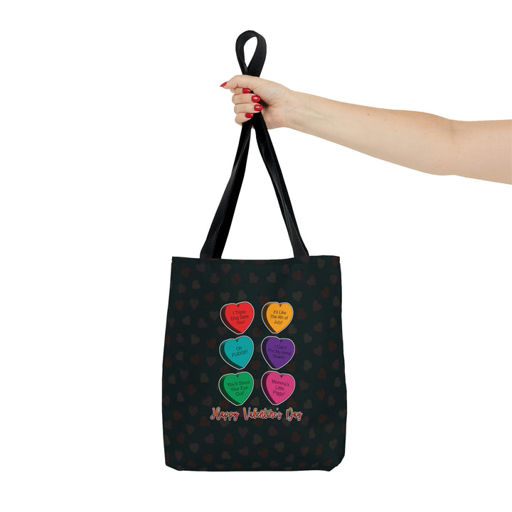 A Christmas Story "Valentine's Day Candy Hearts" Tote Bag